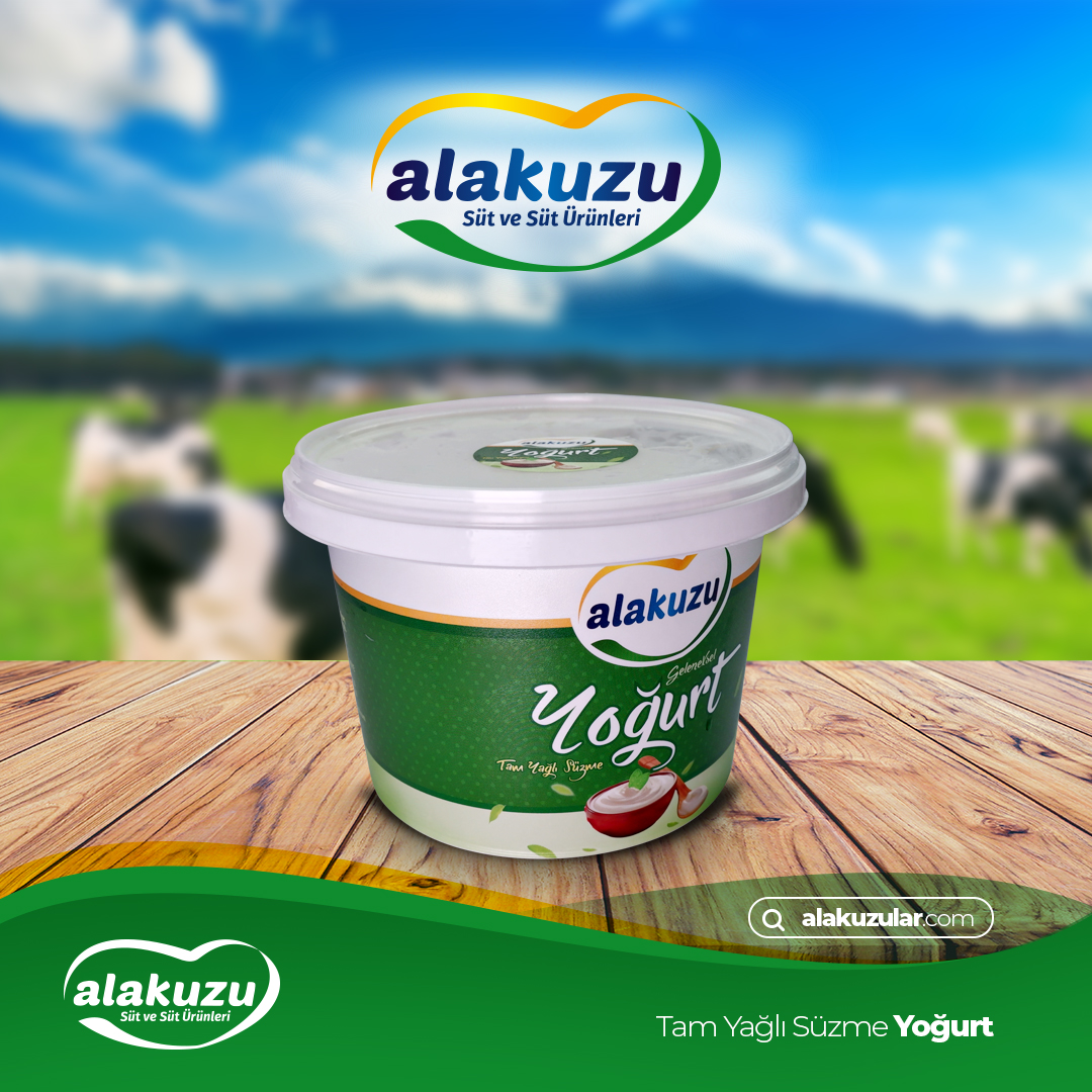 Süzme Yoğurt Kova - 2 Kg.